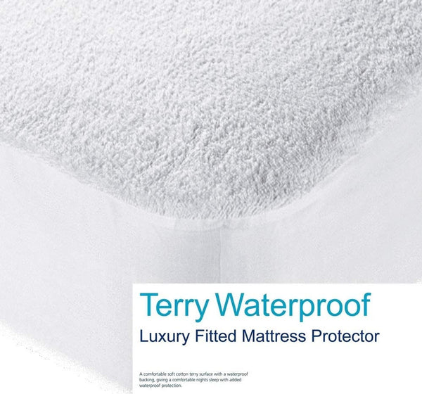 Terry Waterproof Mattress Protector freeshipping - MK Home Textile
