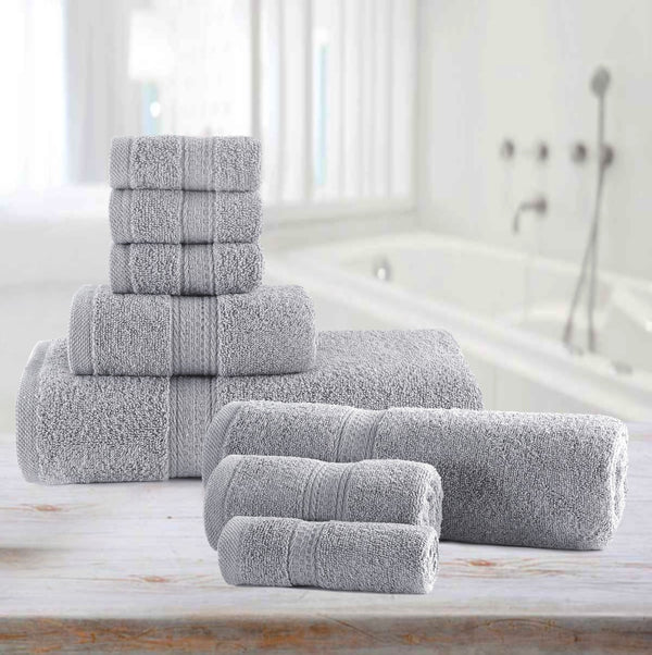 100% Egyptian Cotton 8 Piece Towel Bale Set