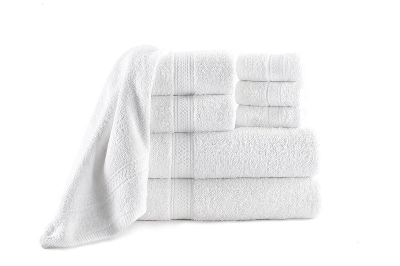 100% Egyptian Cotton 8 Piece Towel Bale Set