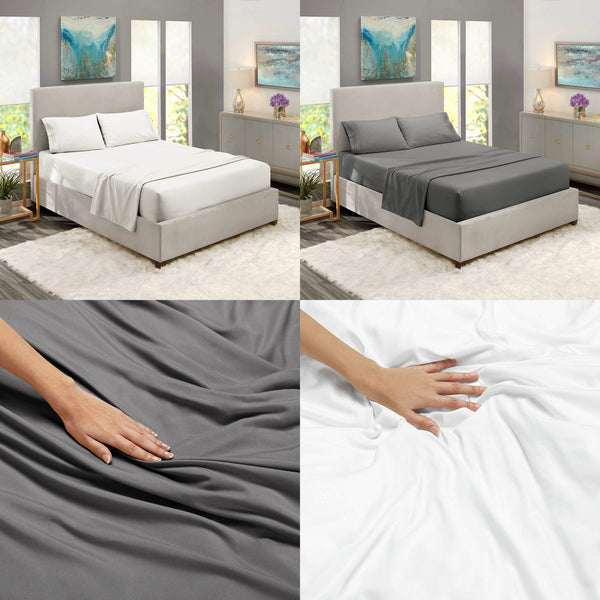 Premium Egyptian Cotton Fitted Sheet Extra Deep freeshipping - MK Home Textile