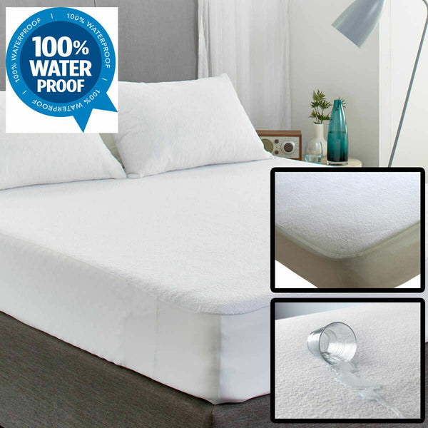 Terry Waterproof Mattress Protector freeshipping - MK Home Textile