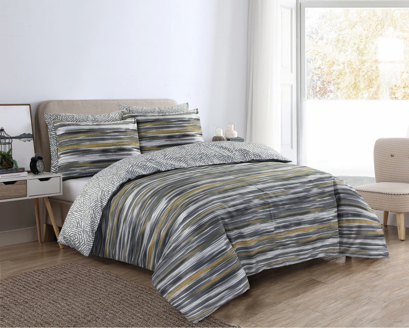 Printed Duvet Cover with Pillowcases freeshipping - MK Home Textile