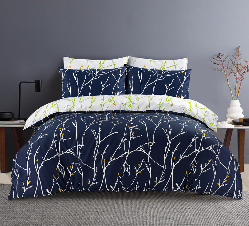 Printed Duvet Cover with Pillowcases freeshipping - MK Home Textile