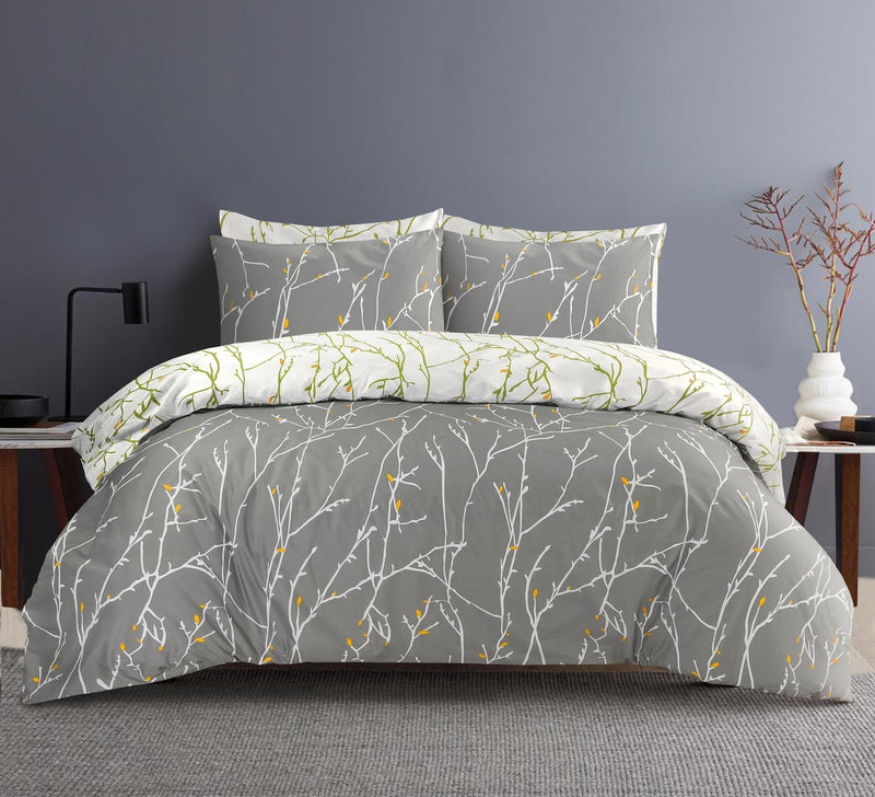 Printed Duvet Cover with Pillowcases freeshipping - MK Home Textile