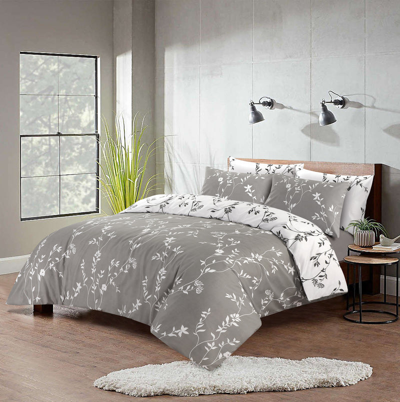 Daisy Printed Duvet Cover 100% Cotton Bedding