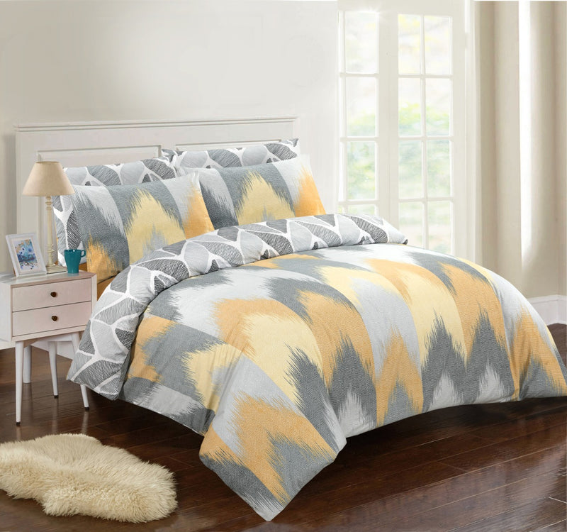 Printed Duvet Cover with Pillowcases freeshipping - MK Home Textile