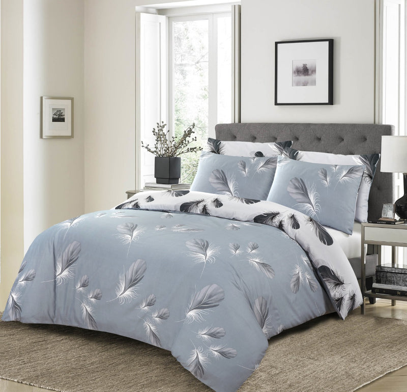 Printed Duvet Cover with Pillowcases freeshipping - MK Home Textile