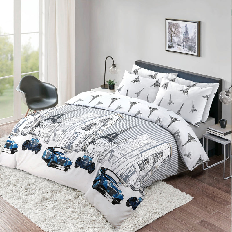 Printed Duvet Cover with Pillowcases freeshipping - MK Home Textile