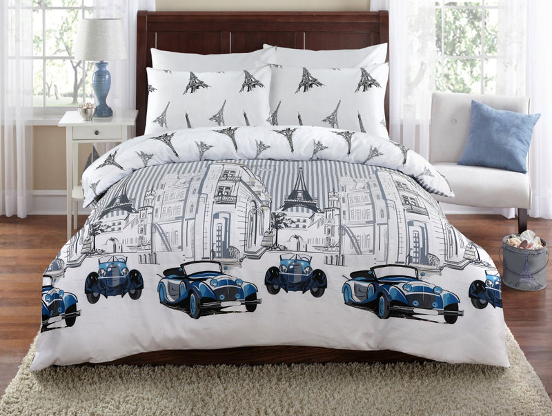 Printed Duvet Cover with Pillowcases freeshipping - MK Home Textile