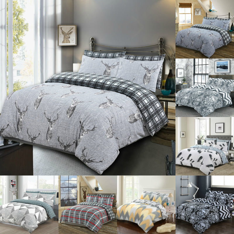 Printed Duvet Cover with Pillowcases freeshipping - MK Home Textile